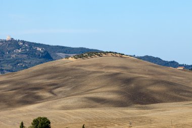 pienza ve monticchiello çevresindeki tepeler