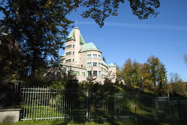 Schloss des polnischen Präsidenten in Wisla — Stockfoto