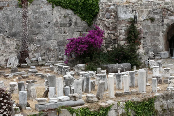 Forteresse des Chevaliers de Saint Jean de Rhodes sur l'île de Kos, Grèce — Photo
