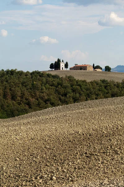 Le paysage de la Toscane. Italie — Photo