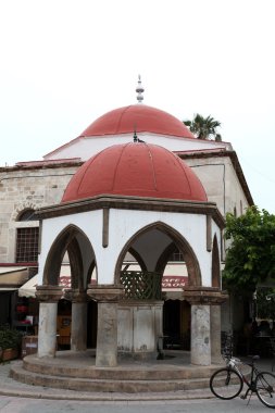 İstanköy kentinde Camii. Kos Adası, Oniki Ada.