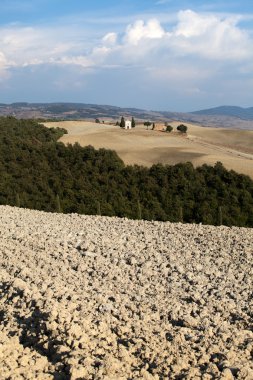 Cappella di vitaleta, val d'orcia Toskana