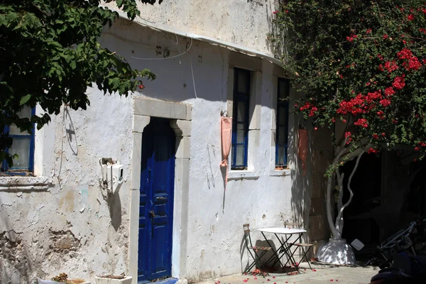 ギリシャ建築の伝統的な色 — ストック写真