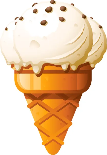 Ice cream — Stock Vector