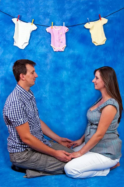 Budoucí rodiče — Stock fotografie