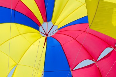 Colorful parachute clipart