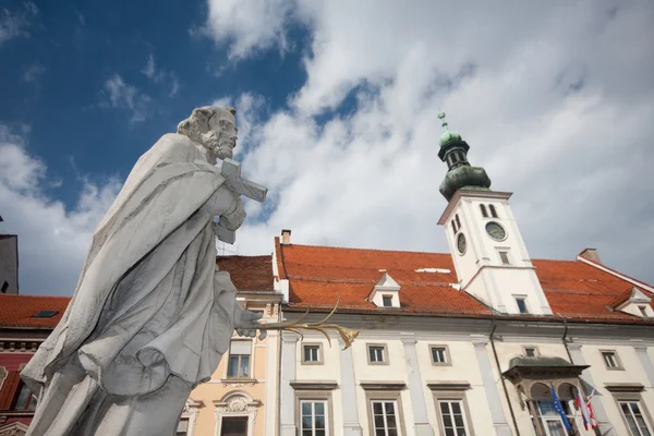 Statua a Maribor — Foto Stock