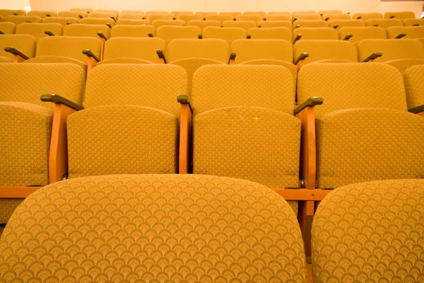 Kino krzesła — Zdjęcie stockowe