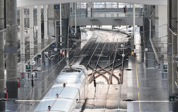 Аточа залізничного вокзалу - Мадрид — стокове фото