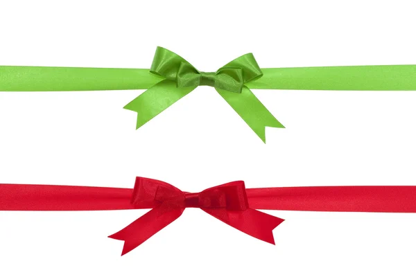 Ribbon on gift — Stock Photo, Image