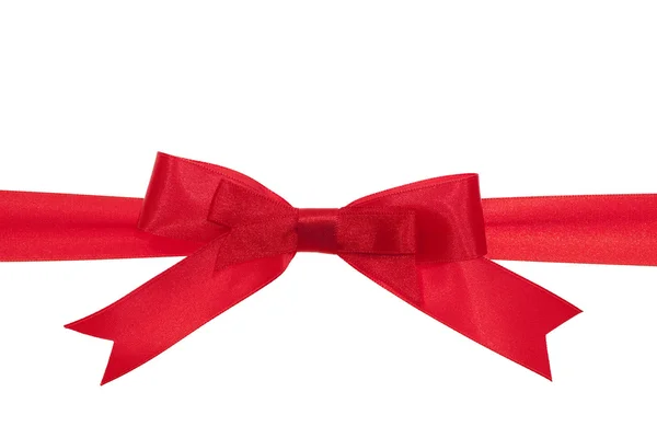 Ribbon on gift — Stock Photo, Image
