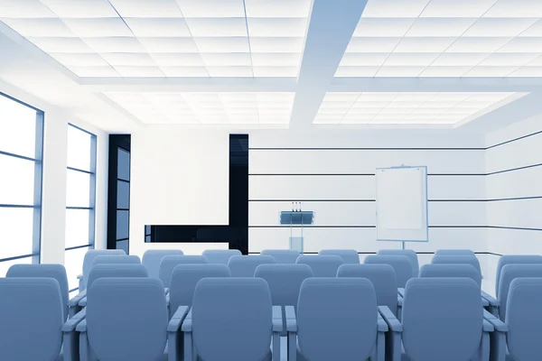 Empty modern conference room