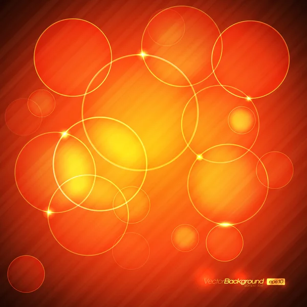 Eps10 多彩圆圈抽象矢量图 — 图库矢量图片