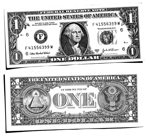 Dólar dos EUA abstrato — Fotografia de Stock
