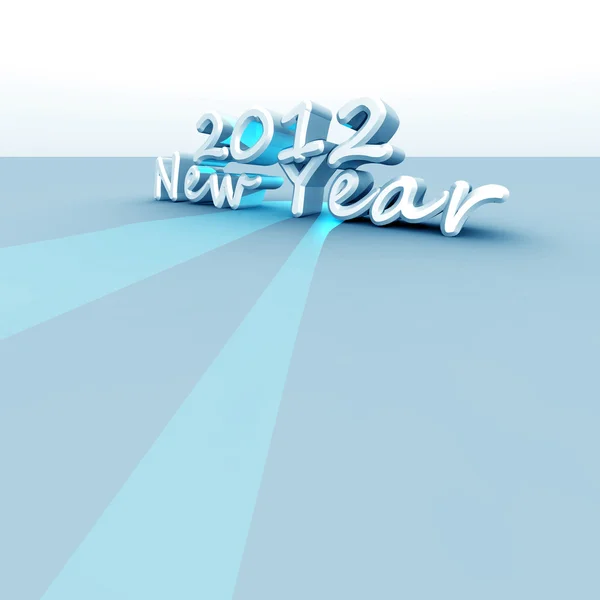 Nowy rok 2012 — Zdjęcie stockowe
