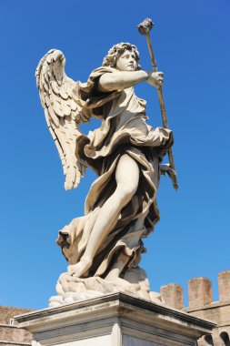 Bernini angel in Rome clipart