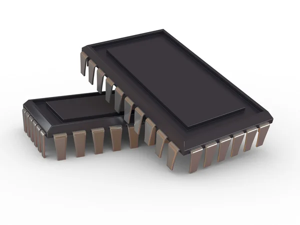 Chip de computador — Fotografia de Stock