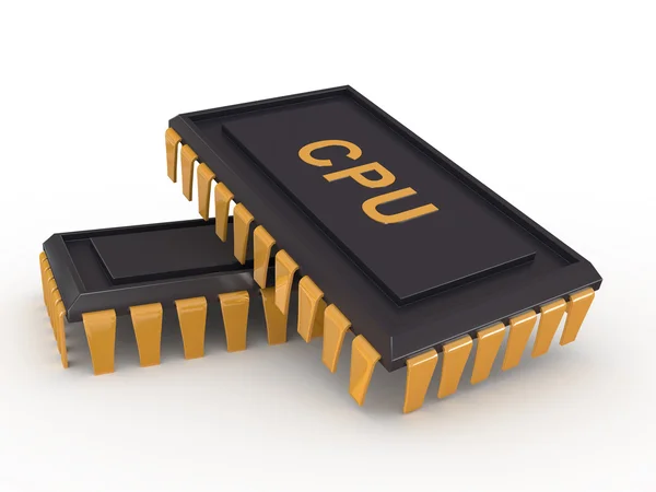 Computer chip — Stockfoto