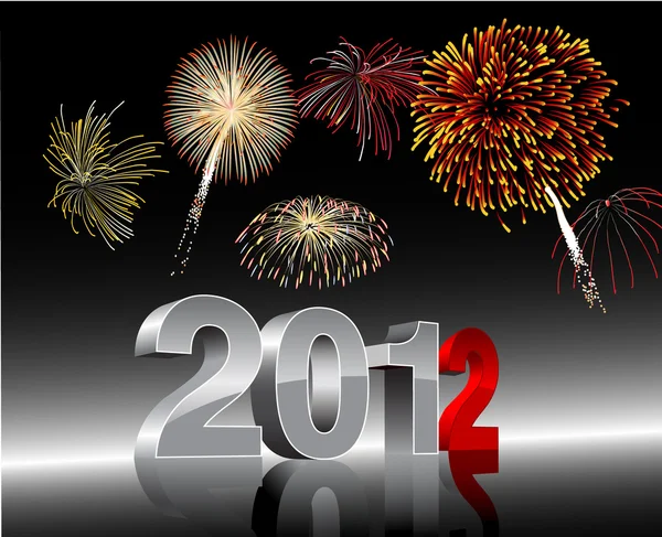 Neujahr 2012 — Stockfoto