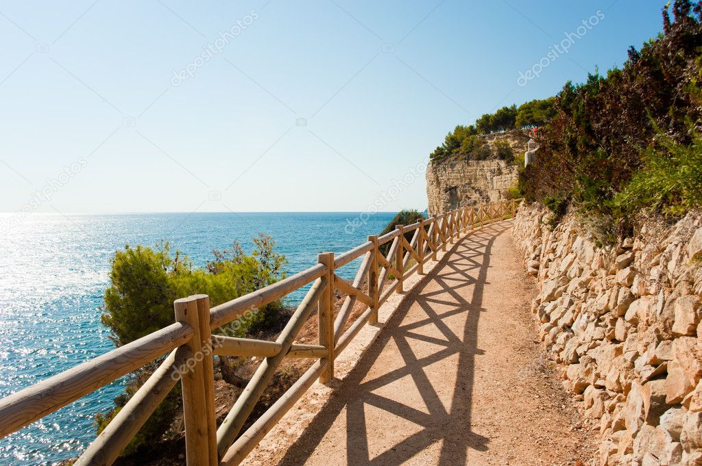 Coastal walkway