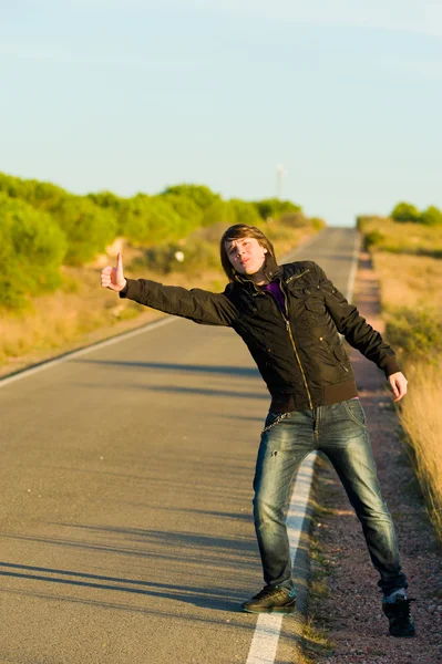 Hitchhiker — Stock Photo, Image