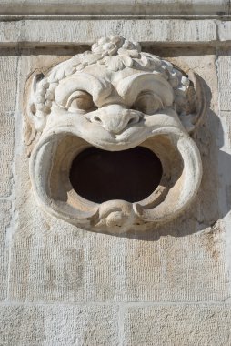 Gargoyle on Bavarian National Museum clipart