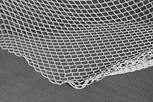 stock image Fishing net in Black and White