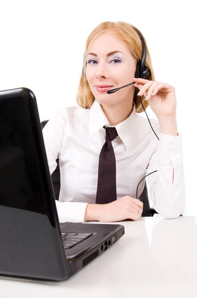 stock image Call center operator