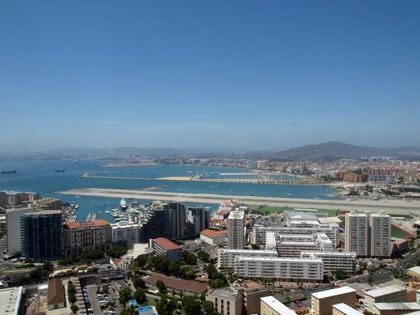 Gibraltar a Španělsko — Stock fotografie