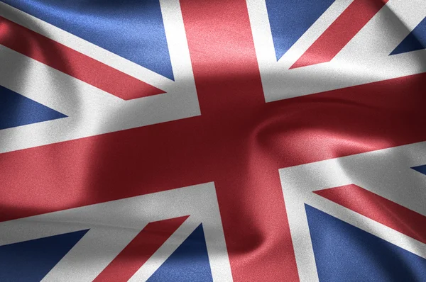 Flagge des Vereinigten Königreichs. — Stockfoto