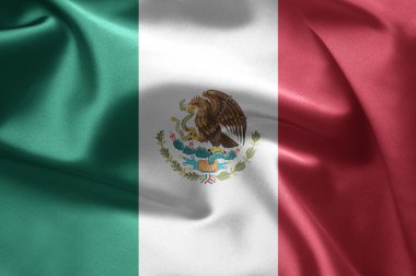 Flag of Mexico clipart