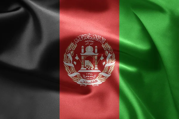 Bandera de Afganistan — Foto de Stock