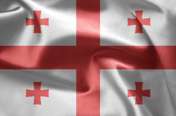 Прапор штату Джорджія — стокове фото