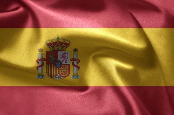 Bendera Spanyol — Stok Foto