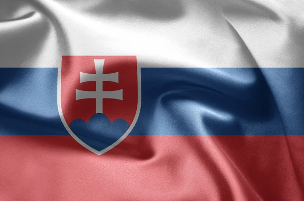 Bandera de Eslovaquia —  Fotos de Stock