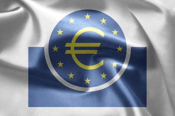 Европейский центральный банк (ЕЦБ) ) — стоковое фото