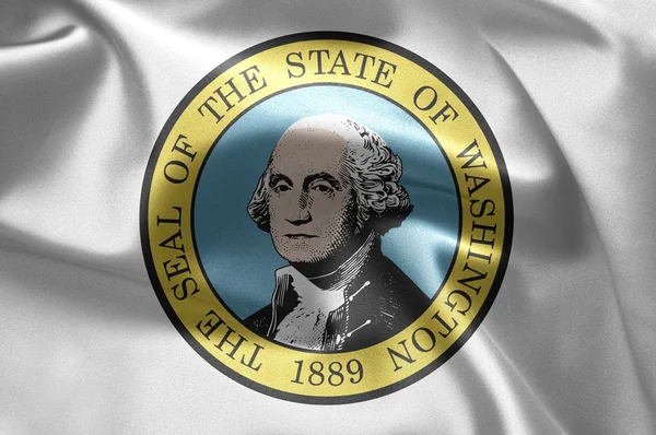 El emblema del Estado de Washington — Foto de Stock
