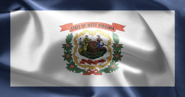 Staat van west virginia — Stockfoto