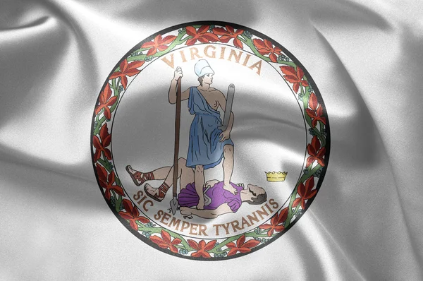The emblem of the State of Virginia — Stock Photo, Image