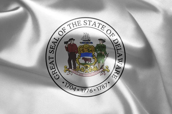 Das Emblem des Staates Delaware — Stockfoto