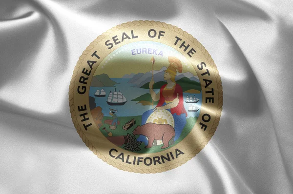 Het embleem van de staat Californië — Stockfoto