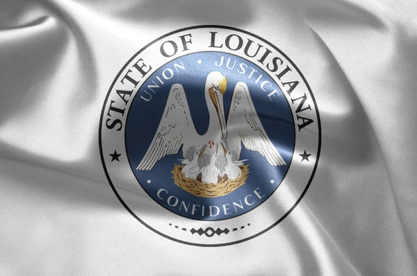 Louisiana állam emblémája — Stock Fotó