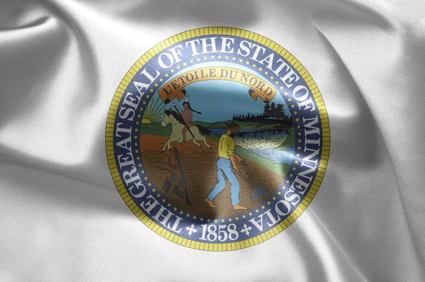 Емблема штату Міннесота — стокове фото