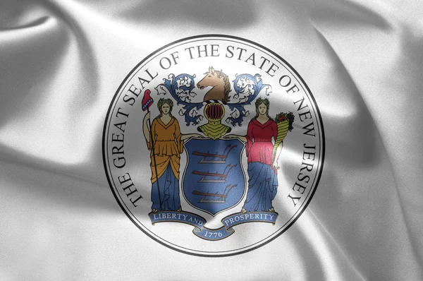 Емблема штату Нью-Джерсі — стокове фото