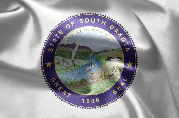 O emblema do Estado de South dakota — Fotografia de Stock