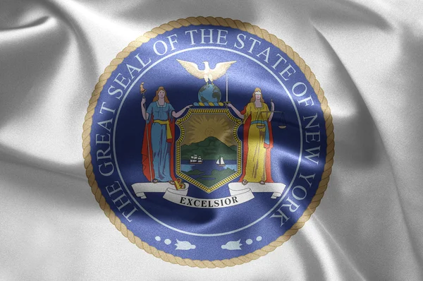 The emblem of the State of New York — Stock Photo, Image