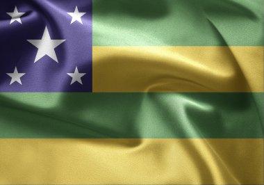 Flag of Brazil (Sergipe) clipart