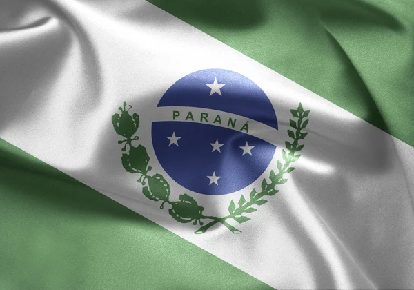 Brazília (Parana zászlaja) — Stock Fotó