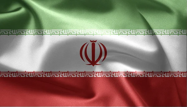 Iran flag — Stock Photo, Image