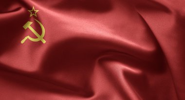 USSR flag clipart